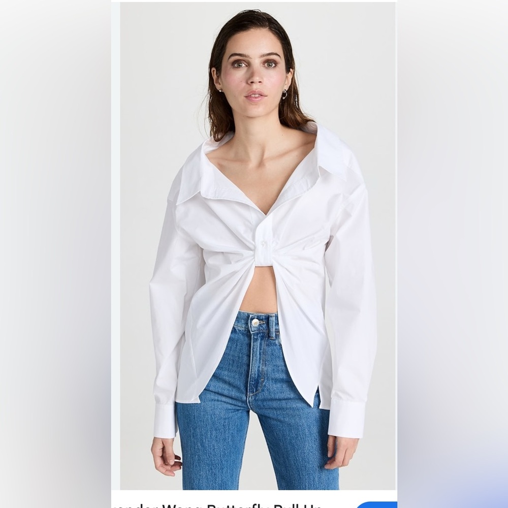 COPY - Alexander wang t bottom down butterfly shirt size small o